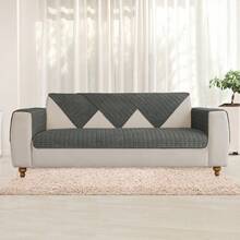 2入組沙發扶手套椅扶手套，防滑沙發扶手套，保護和裝飾您的沙發椅家具，深灰色 - 深灰色 - 查看 7