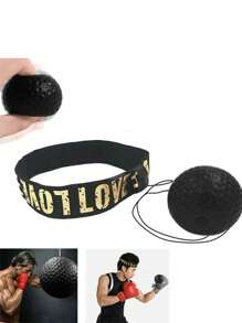 2 piezas Pelota de reacción de boxeo/velocidad de mano para entrenamiento, pelota de alivio de estrés de espuma de goma/PU