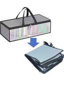 Cap Storage Box, Baseball Cap Organizer With Transparent Plastic Cover And Sturdy Handle, Large Capacity Hat Storage Bag Suitable For Home And Travel - Multicolor - View 4