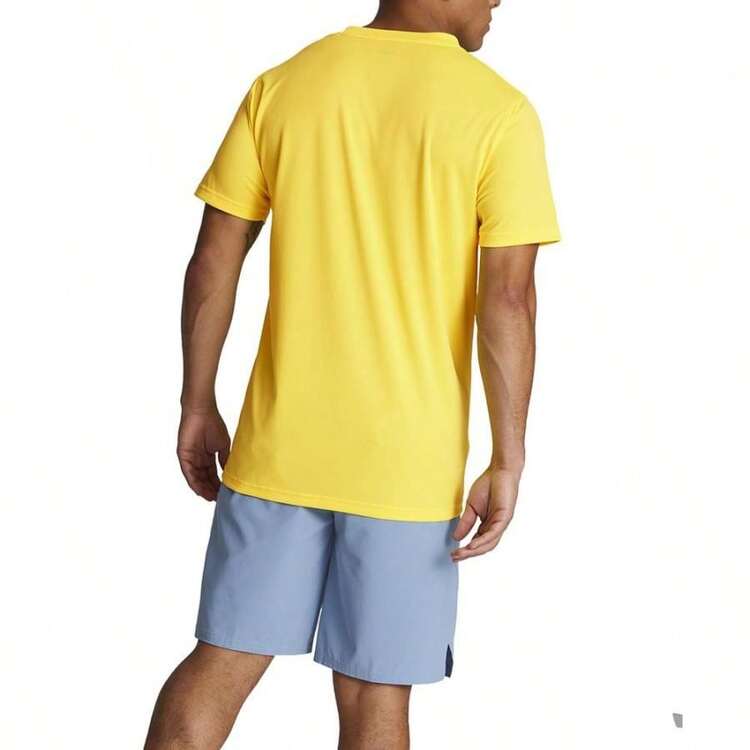 Puma Men's Performance Moisture-Wicking Cat T-Shirt - Yellow - View 3