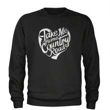 Take Me Home Country Roads Adult Crewneck Sweatshirt - 查看 10