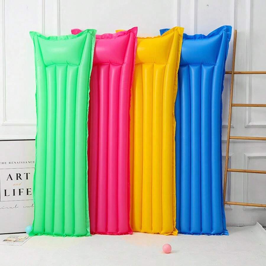 Water Floating Device 1pc Four-Color Inflatable PVC Water Floating Devices For Pool Or Beach ...