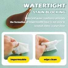 1入組，雙面皮革材質，長方形鼠標墊，現代藝術，可愛貓咪桌墊，動漫可愛桌墊，遊戲鼠標墊，大號鼠標墊，動漫桌墊，適用於電腦和電競鍵盤墊，客廳臥室辦公室配件裝飾性桌面理想禮品 - 彩色 - 查看 10