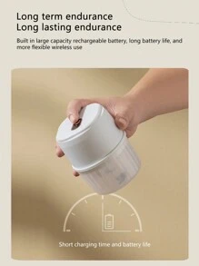 Wireless Electric Multi-Functional Garlic Masher For Home Use, Food Processor, Meat Grinder, Garlic Mincer,Kitchen,Kitchen Items,Food,Cooking,Camping,Vacation,Beach,Room Decor,Organizer,Party,Travel.