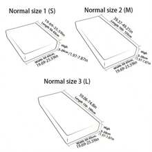 1pc Printed Waterproof Elastic Sofa Cushion Cover, Outdoor Sofa Cushion Replacement Cover, Flexible Chair Cushion Cover, Porch Furniture Protection Cover