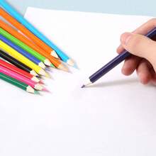 1pc 7 Inch Colorful Cartoon Pencil Set For Children's Drawing, Erasable Colored Pencils - Multicolor - View 4