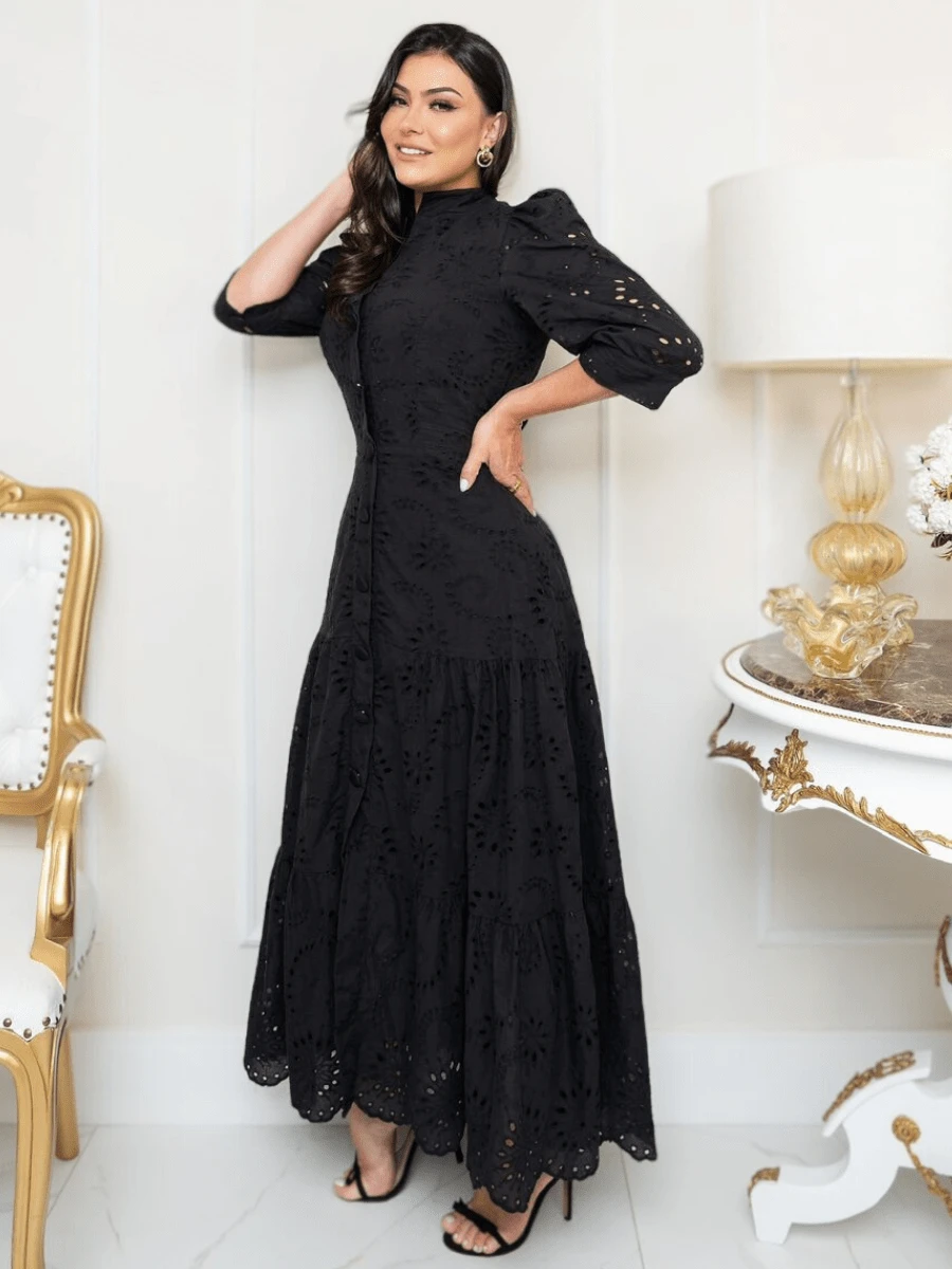 Women Dresses - 黑色 - 查看 1
