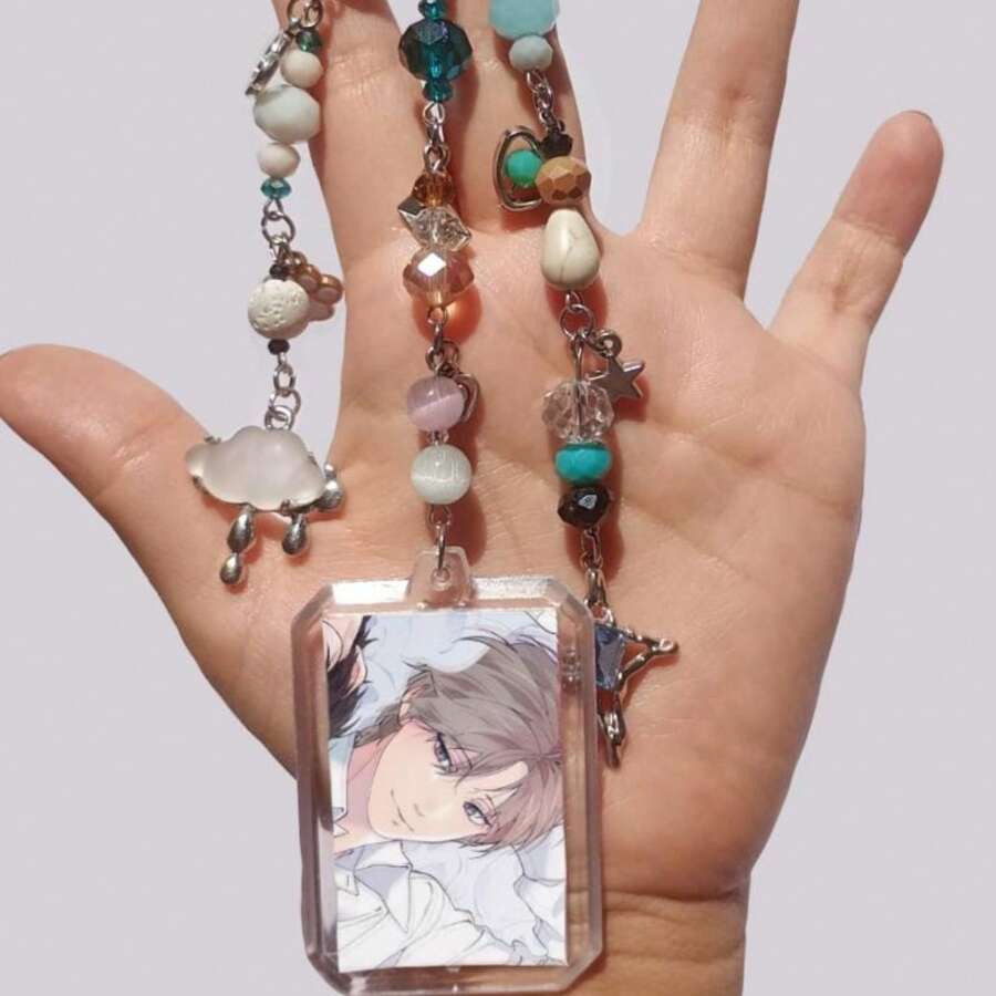 Lost in the cloud llavero manhwa Bl Boyslove Perdido en la Nube Cirrus Skylar - Rosa Fucsia - Ver 1