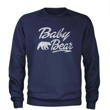 Baby Bear Cub Adult Crewneck Sweatshirt - 查看 7