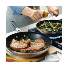 kitchenaid Stainless Steel 2 Piece Nonstick Induction Frying Pan Set - Silver - View 4