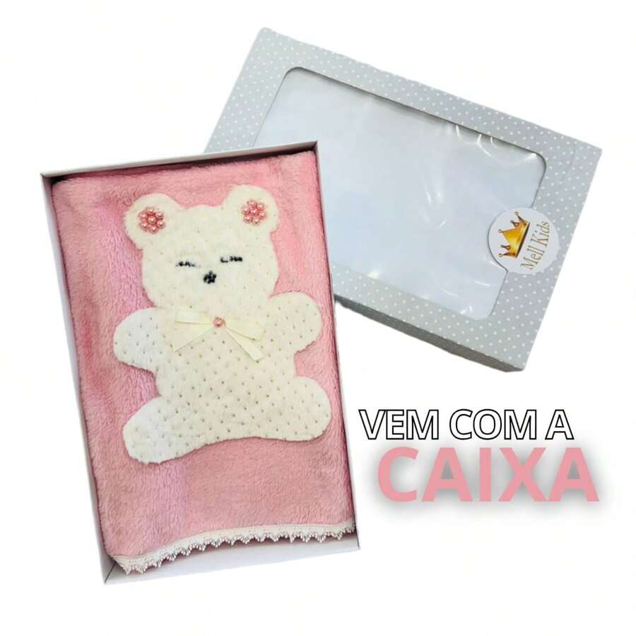 Chăn quấn em bé - Màu Hồng baby - Xem 1