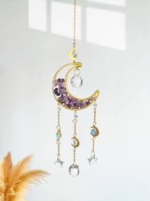 1pc Colorful Crystals Suncatcher For Window Home Garden Day Party Wedding,Home Decor ,Room Decor,Wall Decor Gifts Birthday Graduation - Multicolor - View 7