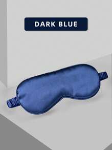 缎面褶皱眼罩，遮光睡眠眼罩，缓解眼部疲劳，适合学生、儿童、男女，非常适合旅行和宿舍，独立包装，学校、返校、旅行、旅行必需品、家居必需品、眼罩、睡眠眼罩 - 彩色 - 查看 5