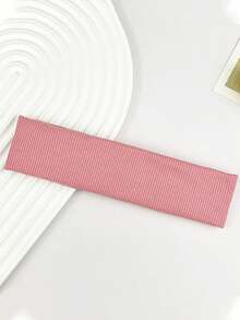 4/6入組糖果色系綁髮圈，彈性實色運動頭帶，適用於健身瑜伽吸汗頭帶頭髮配件，隨機顏色 - 彩色 - 查看 7