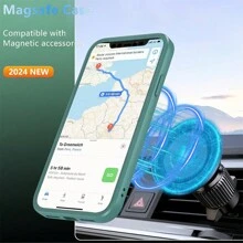 Hadaasi 1个绿色磁吸手机壳，内置屏幕保护膜，[兼容无线充电] 360°全方位保护手机壳，兼容 17 Pro/17 Pro Max/Air/17/16 Pro Max/15 Plus、Reno14 Pro、Galaxy S26 Ultra/S26 Plus/S26/M36以及荣耀400/400 Pro/400 Lite，国际版，非国内版 - 綠色 - 查看 9