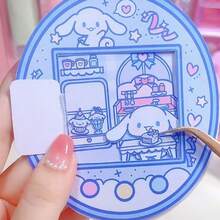 Togemaru和Anjyu No Sho玩具書DIY材料套裝，可用於製作放鬆電子寵物和剪貼簿工藝 - 彩色 - 查看 5