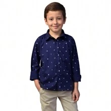Miguelito Moda Infantil Young Boys Sets - 藏蓝色 - 查看 2