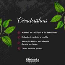 Kit 4 Gel Redutor De Medidas Pimenta Negra 200g - Combate Estrias e Celulite - Multicolorido - Visão 3
