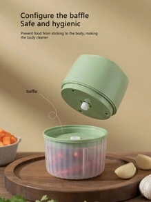 Wireless Electric Multi-Functional Garlic Masher For Home Use, Food Processor, Meat Grinder, Garlic Mincer,Kitchen,Kitchen Items,Food,Cooking,Camping,Vacation,Beach,Room Decor,Organizer,Party,Travel.