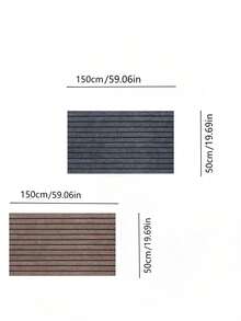 1入活動式防滑復古條紋小地毯，適用於臥室、廚房、洗衣房、走廊、臥室、宿舍房間等等，家居裝飾、房間裝飾（隨機包裝和交貨），廚房、廚房用品、食物、烹飪、露營、度假、海灘、房間裝飾、整理、派對、旅行。