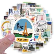 60 PIEZAS Pegatinas de viaje a París Pegatinas de vinilo estéticas para scrapbooking, diario, portátil, parachoques, monopatín, botella de agua, computadora, teléfono, dibujos animados, casco, pegatinas y calcomanías de automóviles Regreso a la escuela Suministros de scrapbooking Pegatinas divertidas Pegatinas para portátil Pegatinas para teléfono Kindle papelería manualidades libro de sticker estikers - Multicolor - Ver 4