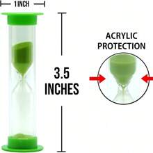 1/4/6pcs Colored Timer, 1/3/5/10/15/30 Minutes Sandclock Timer, Suitable For Games, Classrooms, Home Offices And Multiple Scenarios Best Gifts Birthday Graduation