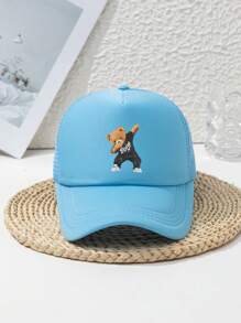 1pc Unisex BOOM Bear Outdoor Casual Beach Adjustable Baseball Cap, Suitable For Daily Wear, Spring/Summer - Multicolor - View 19