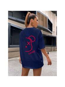 Men T-Shirts - 藍色 - 查看 1