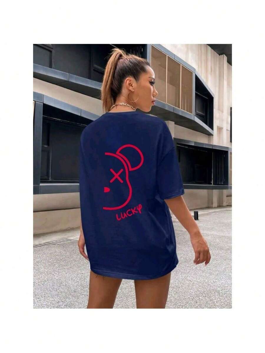 Men T-Shirts - 藍色 - 查看 1