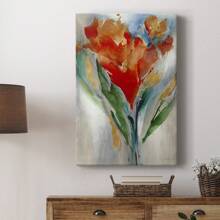 Wild Flower Bouquet Premium Gallery Wrapped Canvas - Ready To Hang