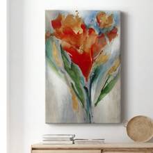 Wild Flower Bouquet Premium Gallery Wrapped Canvas - Ready To Hang