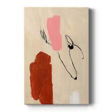 Terra Rosa Abstract I Premium Gallery Wrapped Canvas - Ready To Hang - 8X12英寸 - 查看 11