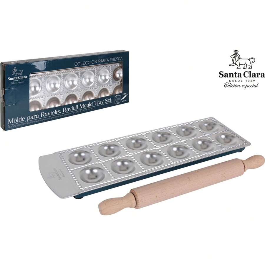 Inde Runde Ravioli-Form mit Rollen-Antihaft-Design für einfaches und ...