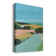 Bright Colored Countryside II Premium Gallery Wrapped Canvas - Ready To Hang - 24X36INCH - View 2