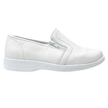 Zapatos Para Enfermeria Sin Agujetas Comodos Ligeros Resistentes Modelo 224 - Blanco - Ver 1