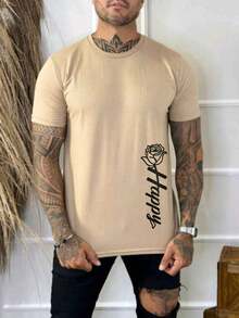 Men T-Shirts - 米色 - 查看 1