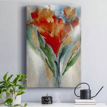 Wild Flower Bouquet Premium Gallery Wrapped Canvas - Ready To Hang