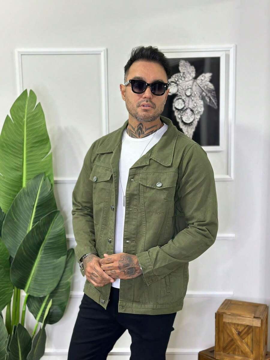 Women Denim Jackets & Coats - Green - View 1