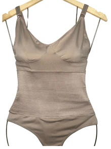 Women Shapewear Bodysuits - Màu be - Xem 1