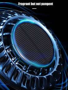 Red Heart Shaped Decorative Car Air Vent Aromatherapy Diffuser (Including 2pcs Solid Osmanthus Aroma Tablets) - Blue - View 6