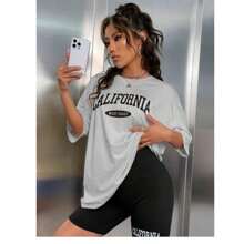 Women T-Shirts - 灰色 - 查看 1