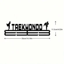 1pc Taekwondo Medal Display Hanger, Wall Mounted Medal Storage Rack, Exquisite Gift For Taekwondo Enthusiasts