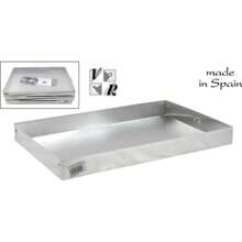 Inde Rectangular Aluminum Mold 34X22.5X3.5Cm Non-Stick Design For Easy And Effortless Removal | Suitable Size Mold Evenly Baked And Easy To Clean, Ideal For Cakes, Muffins, Brownies And More - Multicolor - View 1