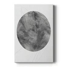 Graphite Moon II Premium Gallery Wrapped Canvas - Ready To Hang - 8X12INCH - View 10