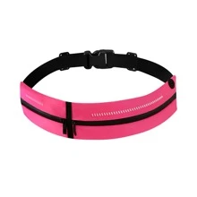 AiScrofa  Fanny Pack For Men Women Bottle Holder Bag Waterproof Running Pouch Belt Waist Pack For Gym Travel, Adjustable Reflective Phone Holder For IPhone 15 14 13 Pro Max Ss Galaxy S20 S10