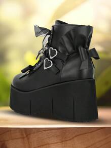 Botas y Botines de Mujer - Negro - Ver 2
