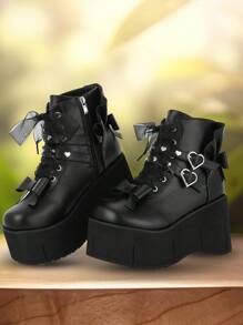 Botas y Botines de Mujer - Negro - Ver 7