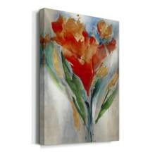 Wild Flower Bouquet Premium Gallery Wrapped Canvas - Ready To Hang