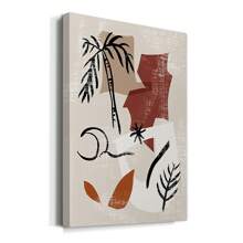 Soft Palms I Premium Gallery Wrapped Canvas - Ready To Hang