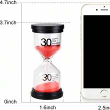 1/4/6pcs Colored Timer, 1/3/5/10/15/30 Minutes Sandclock Timer, Suitable For Games, Classrooms, Home Offices And Multiple Scenarios Best Gifts Birthday Graduation